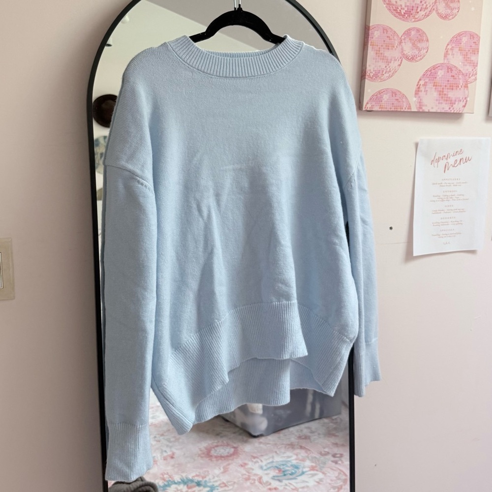 Commense Soft Sky Blue Women's Sweater